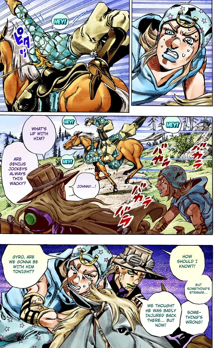JoJo's Bizarre Adventure Steel Ball Run Colored Manga β Chapter 28 β Page 37