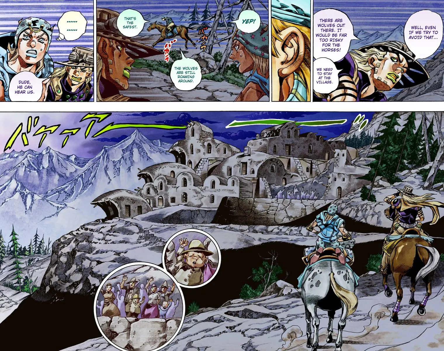 JoJo's Bizarre Adventure Steel Ball Run Colored Manga β Chapter 28 β Page 38