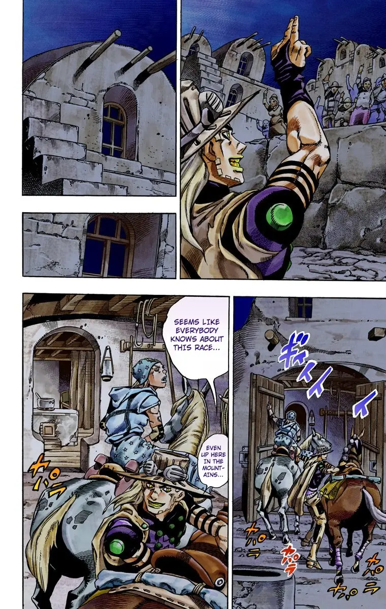 JoJo's Bizarre Adventure Steel Ball Run Colored Manga β Chapter 28 β Page 39