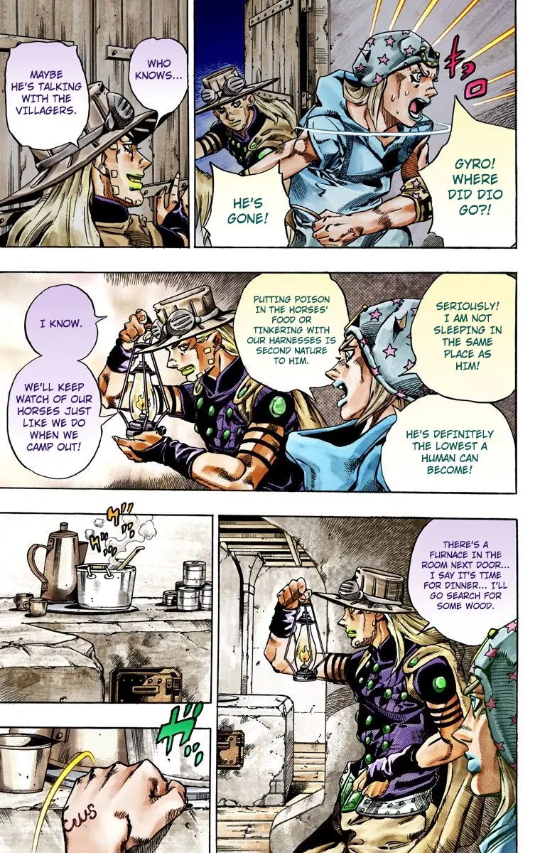 JoJo's Bizarre Adventure Steel Ball Run Colored Manga β Chapter 28 β Page 40