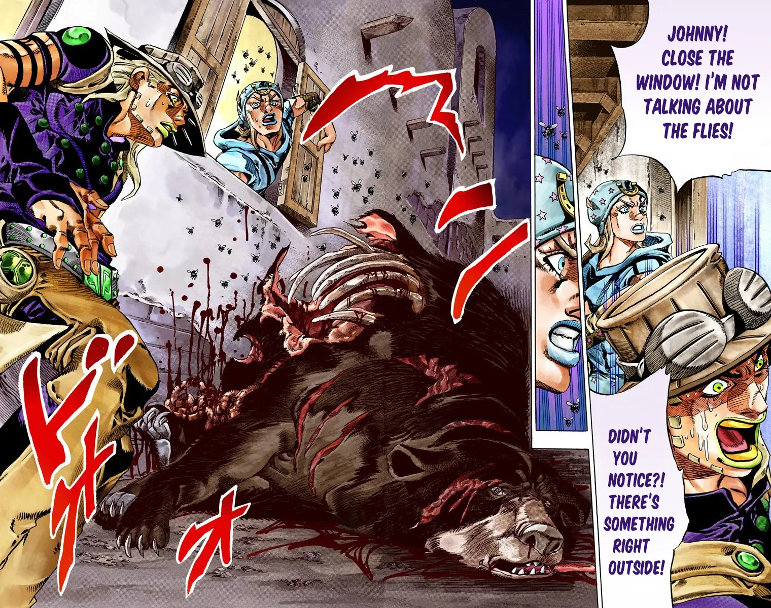 JoJo's Bizarre Adventure Steel Ball Run Colored Manga β Chapter 28 β Page 53
