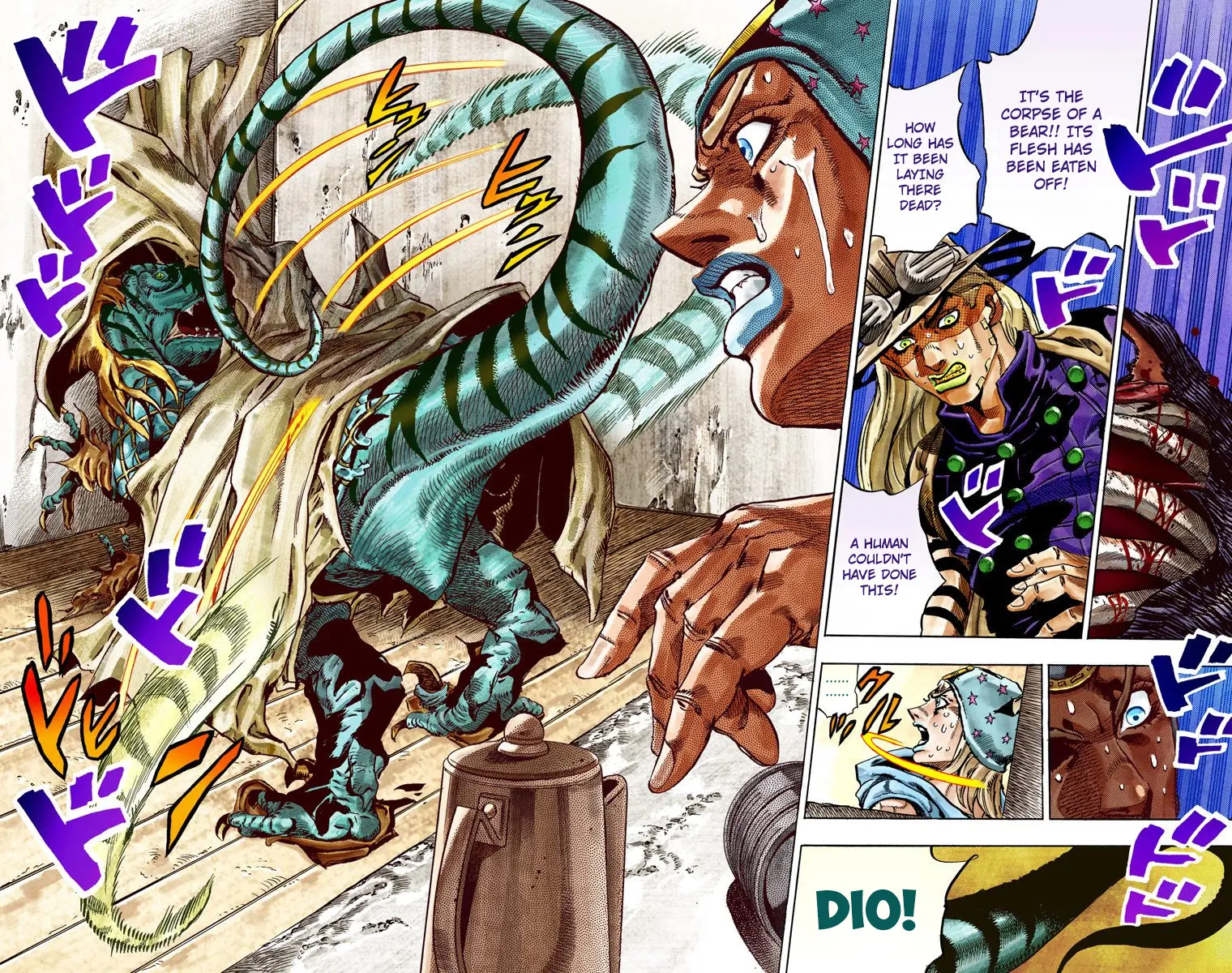 JoJo's Bizarre Adventure Steel Ball Run Colored Manga β Chapter 28 β Page 54