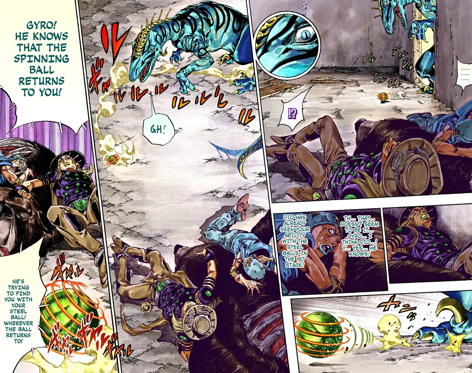 JoJo's Bizarre Adventure Steel Ball Run Colored Manga β Chapter 29 β Page 23