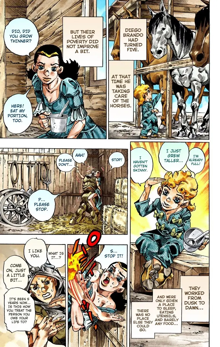 JoJo's Bizarre Adventure Steel Ball Run Colored Manga β Chapter 30 β Page 8