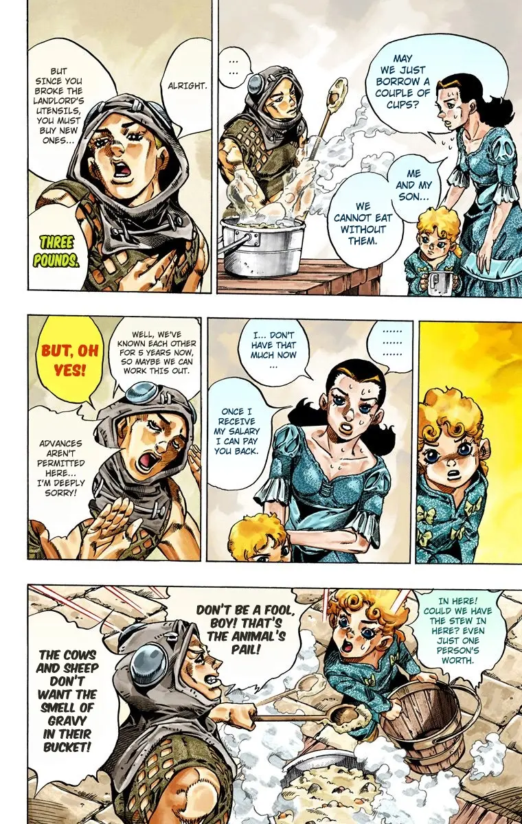 JoJo's Bizarre Adventure Steel Ball Run Colored Manga β Chapter 30 β Page 11