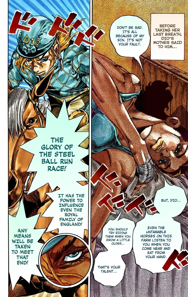 JoJo's Bizarre Adventure Steel Ball Run Colored Manga β Chapter 30 β Page 19