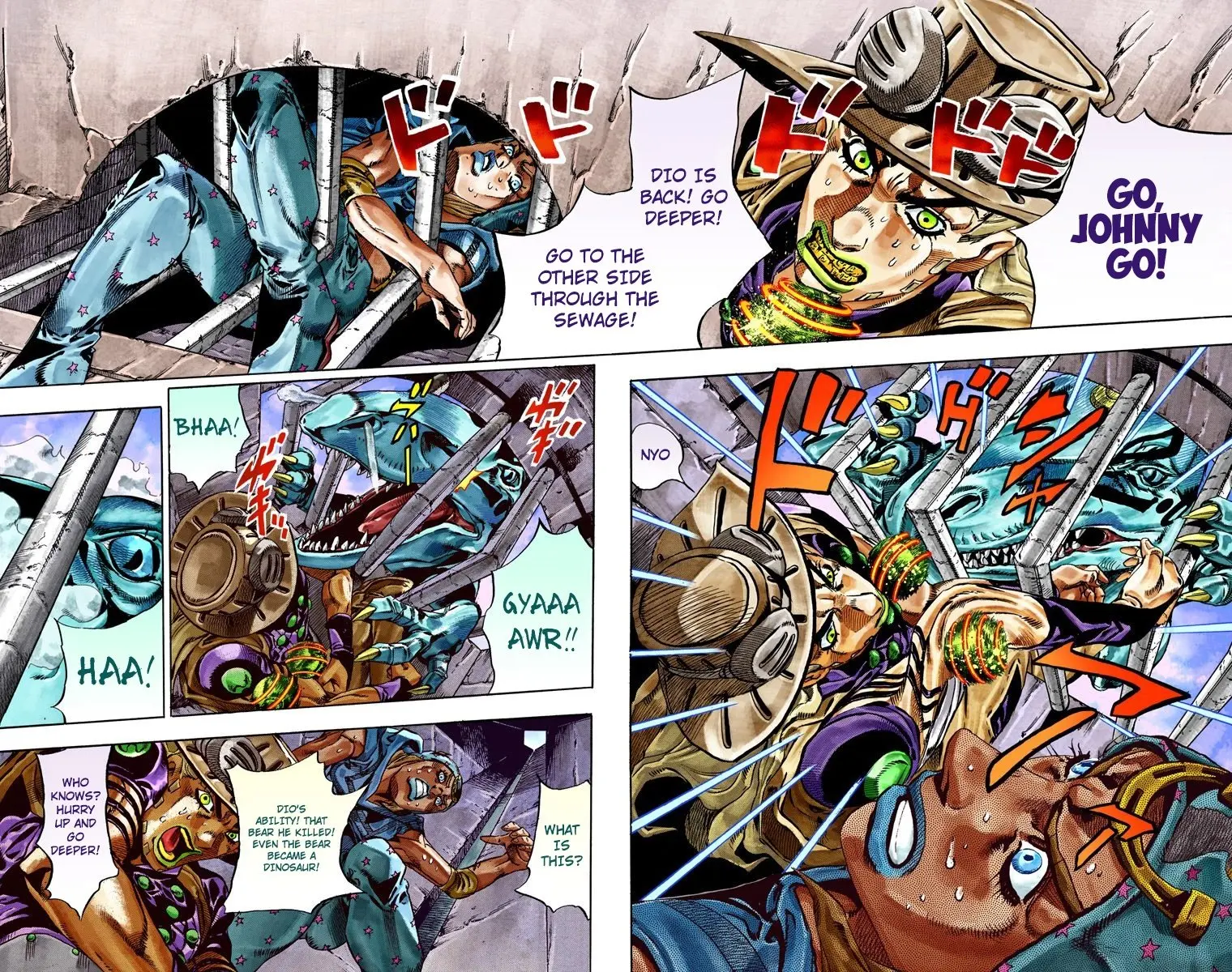JoJo's Bizarre Adventure Steel Ball Run Colored Manga β Chapter 30 β Page 21
