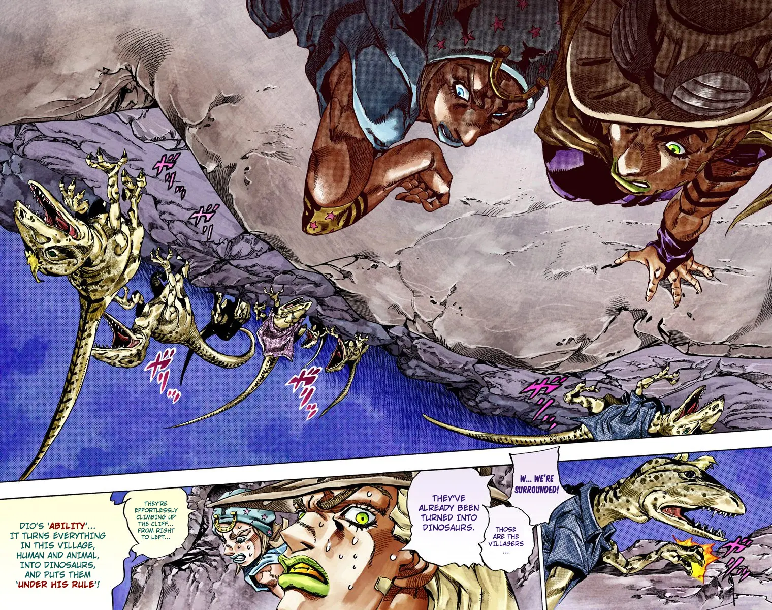 JoJo's Bizarre Adventure Steel Ball Run Colored Manga β Chapter 30 β Page 29