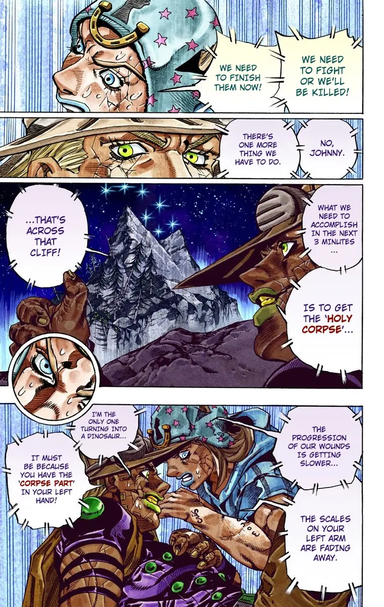 JoJo's Bizarre Adventure Steel Ball Run Colored Manga β Chapter 30 β Page 37
