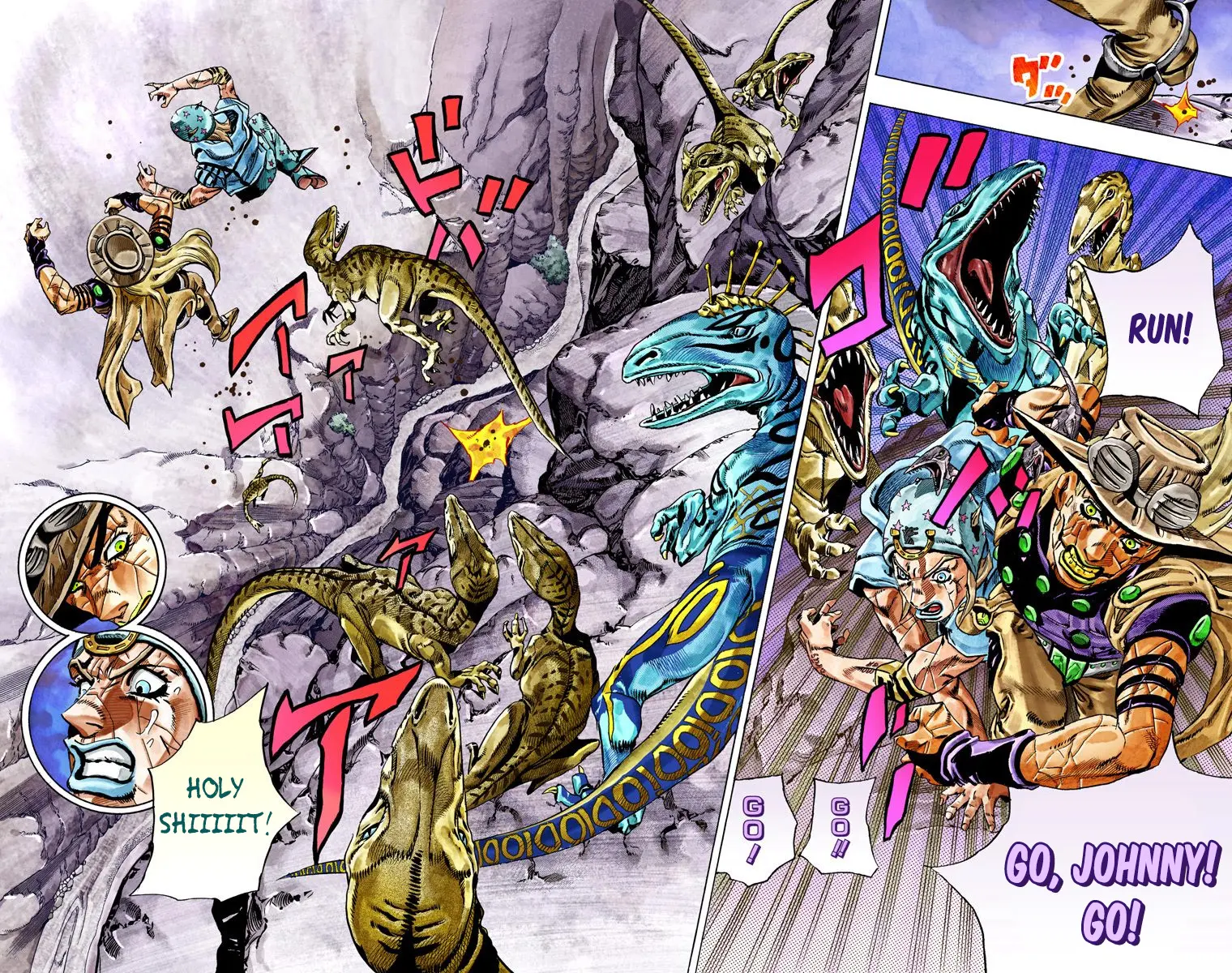 JoJo's Bizarre Adventure Steel Ball Run Colored Manga β Chapter 30 β Page 40