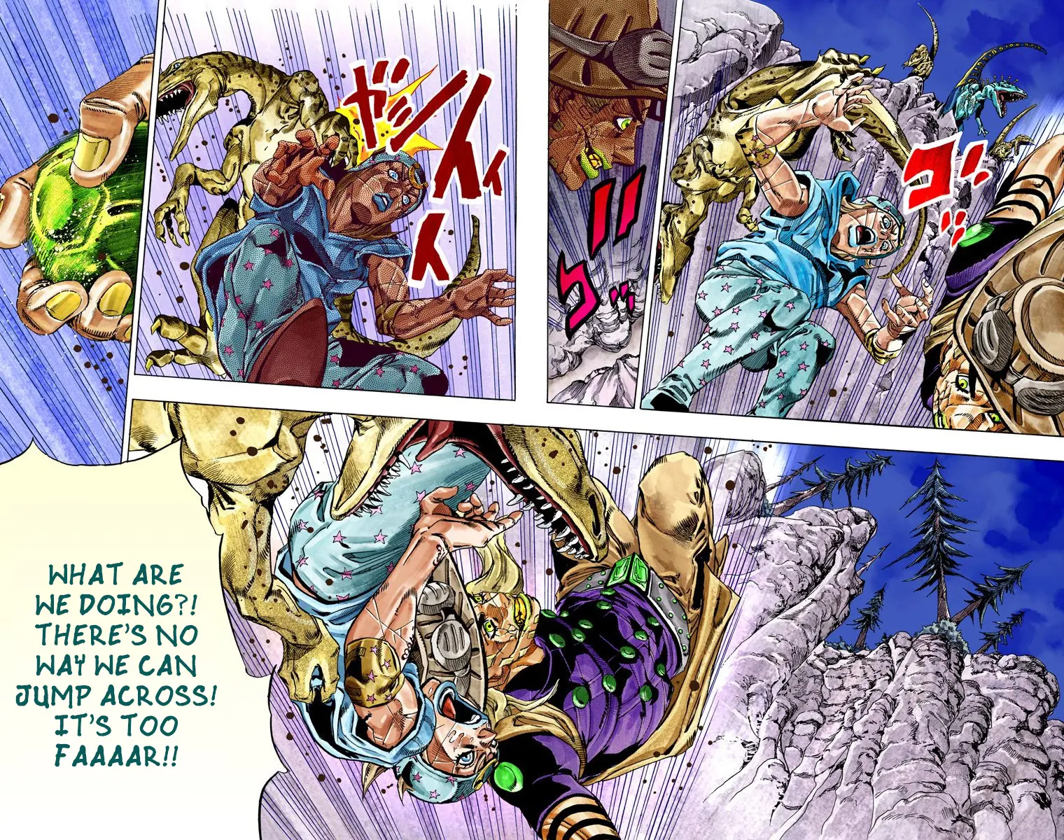 JoJo's Bizarre Adventure Steel Ball Run Colored Manga β Chapter 30 β Page 41