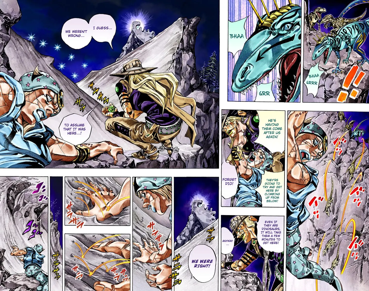 JoJo's Bizarre Adventure Steel Ball Run Colored Manga β Chapter 30 β Page 44