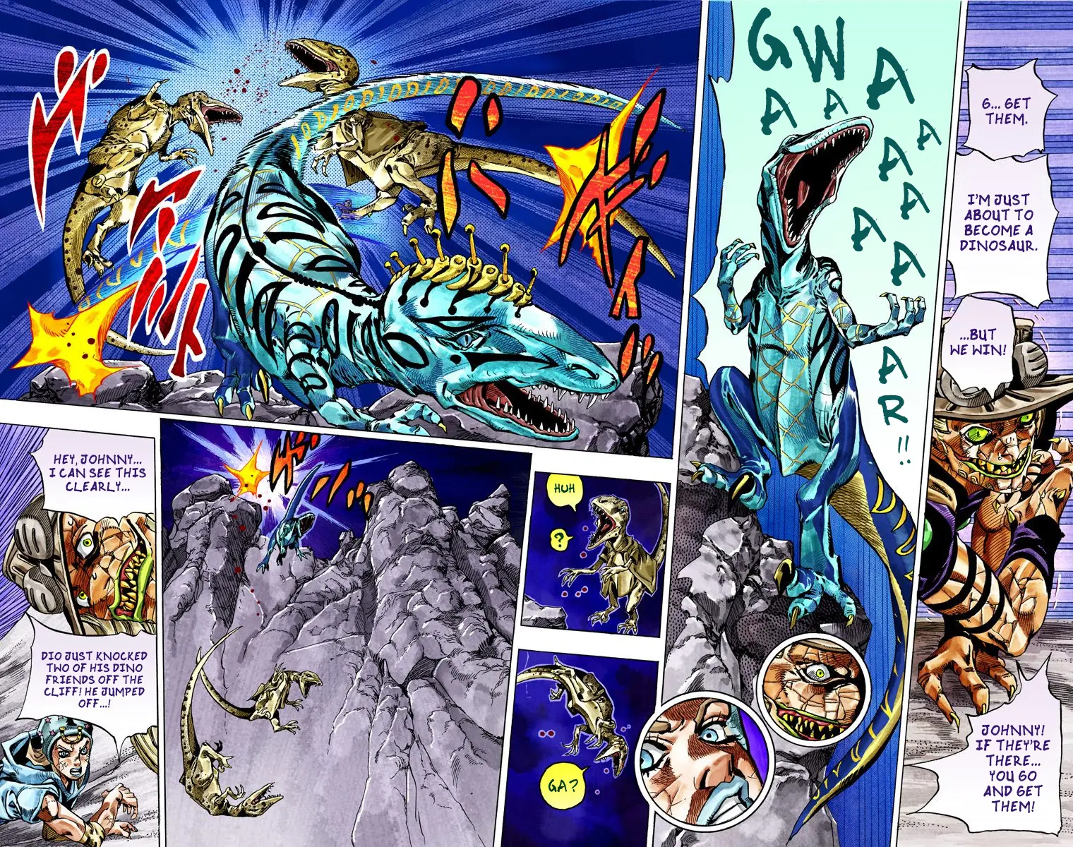 JoJo's Bizarre Adventure Steel Ball Run Colored Manga β Chapter 30 β Page 49
