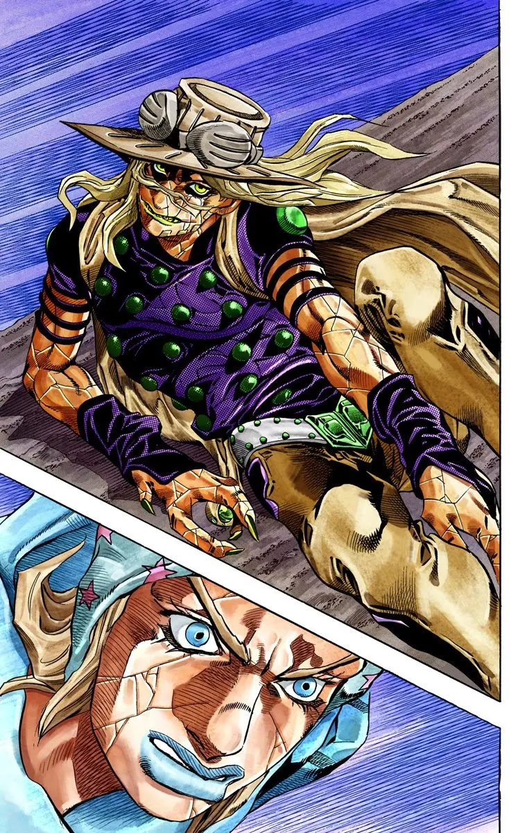 JoJo's Bizarre Adventure Steel Ball Run Colored Manga β Chapter 30 β Page 53