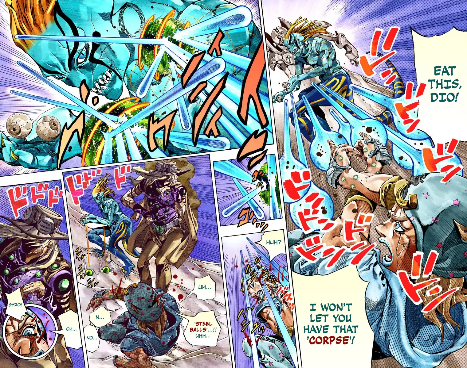 JoJo's Bizarre Adventure Steel Ball Run Colored Manga β Chapter 31 β Page 9
