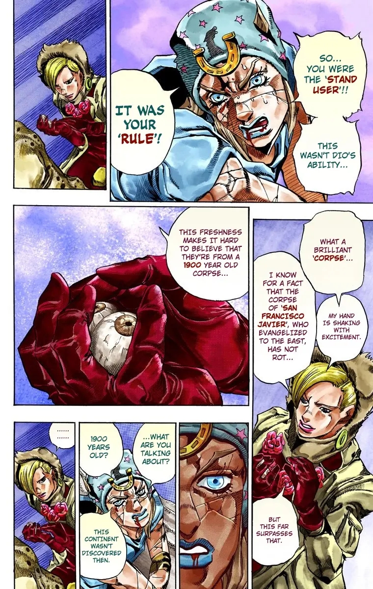 JoJo's Bizarre Adventure Steel Ball Run Colored Manga β Chapter 31 β Page 12