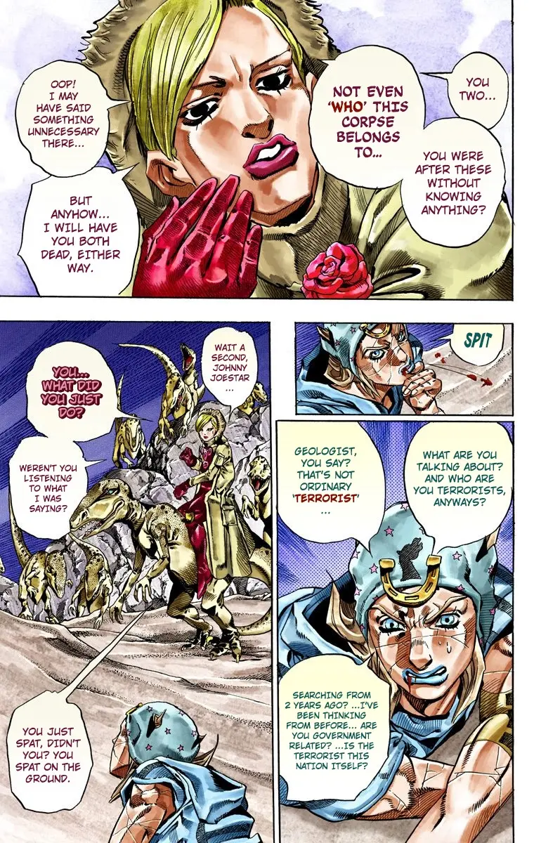 JoJo's Bizarre Adventure Steel Ball Run Colored Manga β Chapter 31 β Page 13