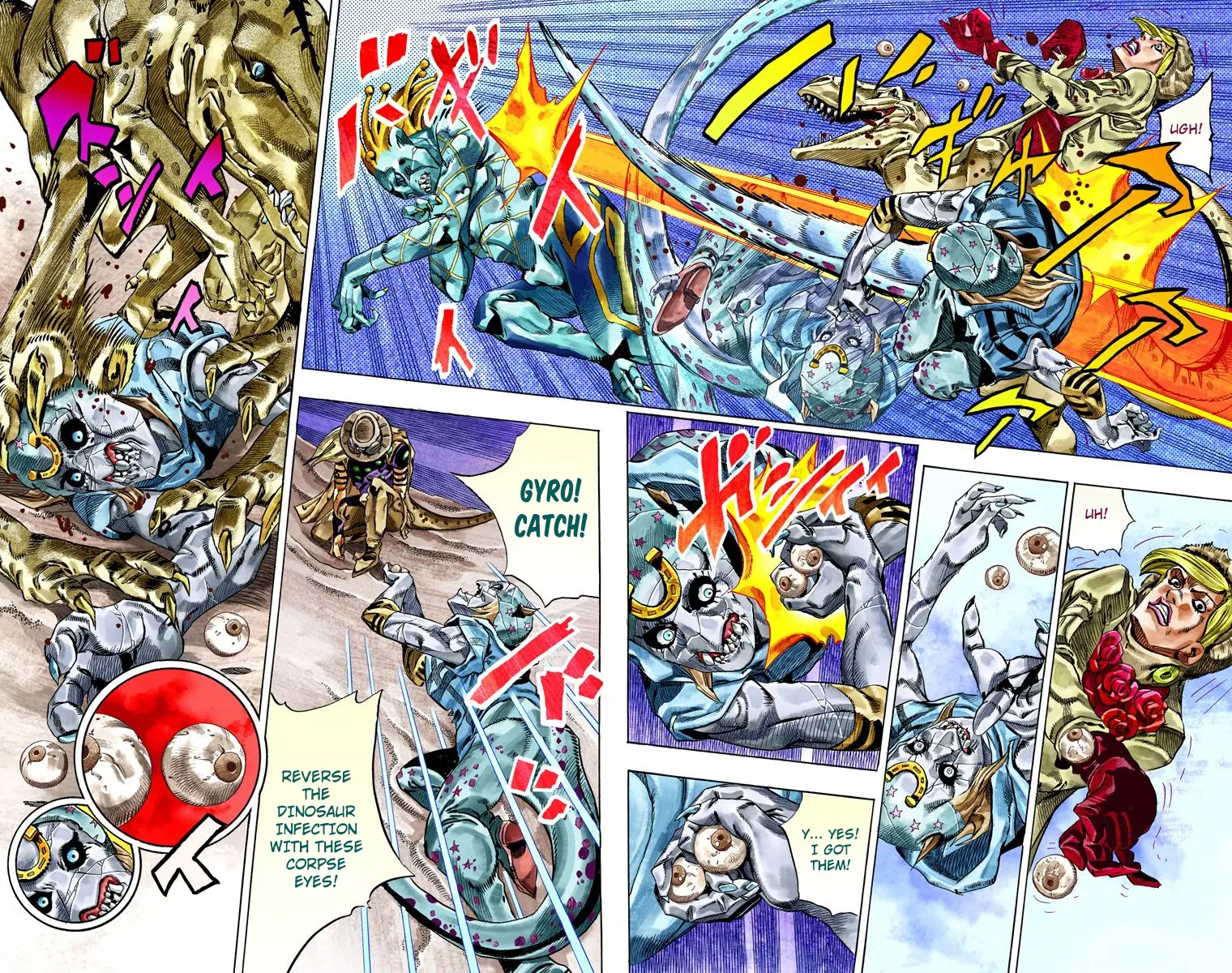 JoJo's Bizarre Adventure Steel Ball Run Colored Manga β Chapter 31 β Page 18