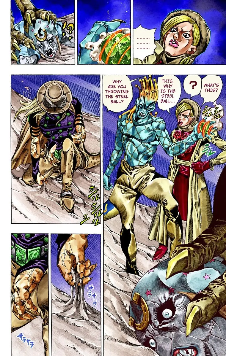 JoJo's Bizarre Adventure Steel Ball Run Colored Manga β Chapter 31 β Page 21
