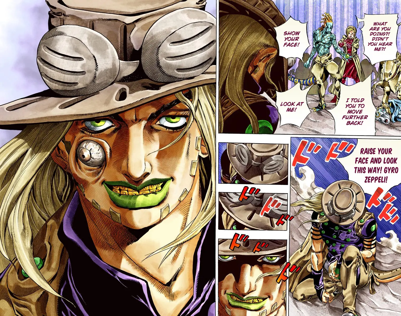JoJo's Bizarre Adventure Steel Ball Run Colored Manga β Chapter 31 β Page 23