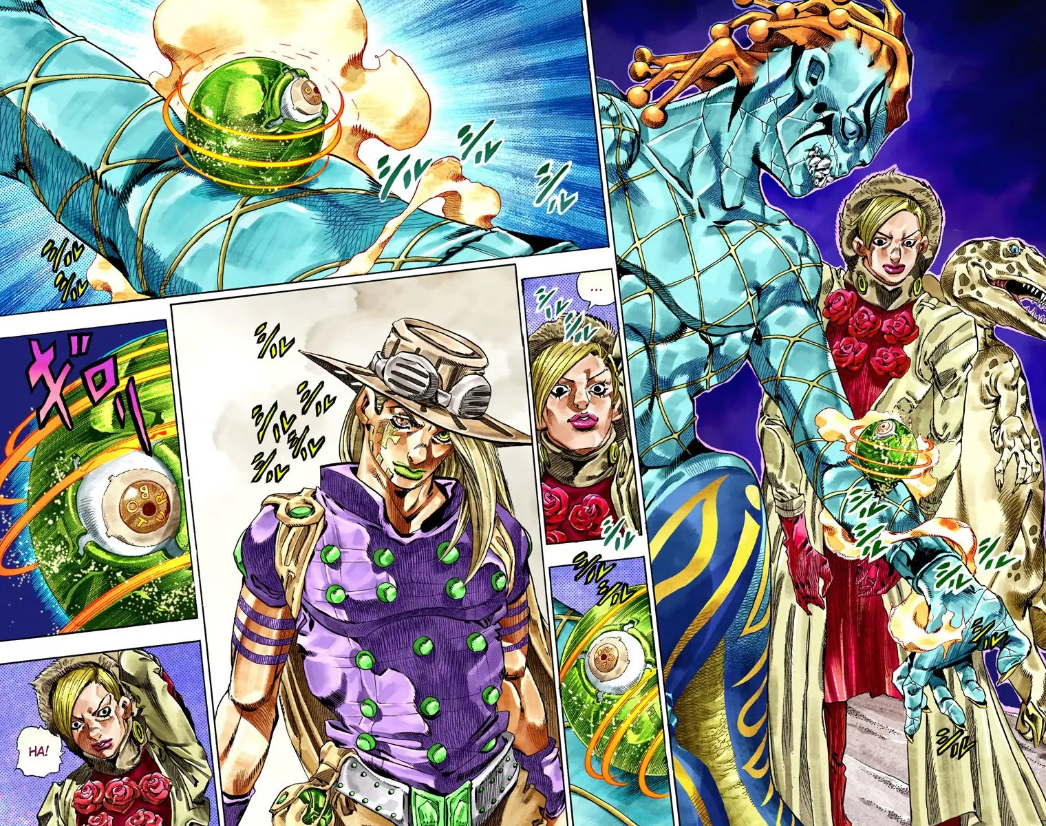 JoJo's Bizarre Adventure Steel Ball Run Colored Manga β Chapter 31 β Page 28