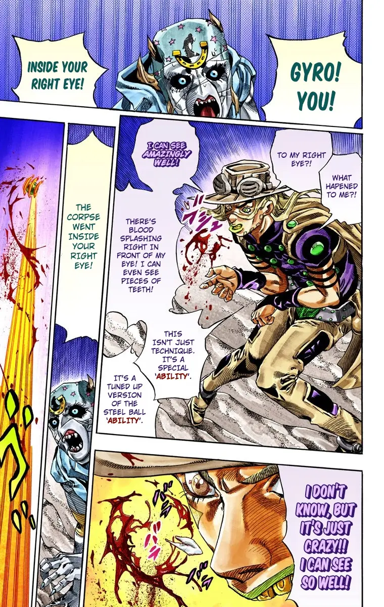 JoJo's Bizarre Adventure Steel Ball Run Colored Manga β Chapter 31 β Page 30