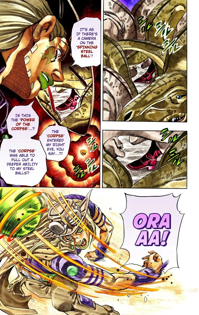 JoJo's Bizarre Adventure Steel Ball Run Colored Manga β Chapter 31 β Page 32