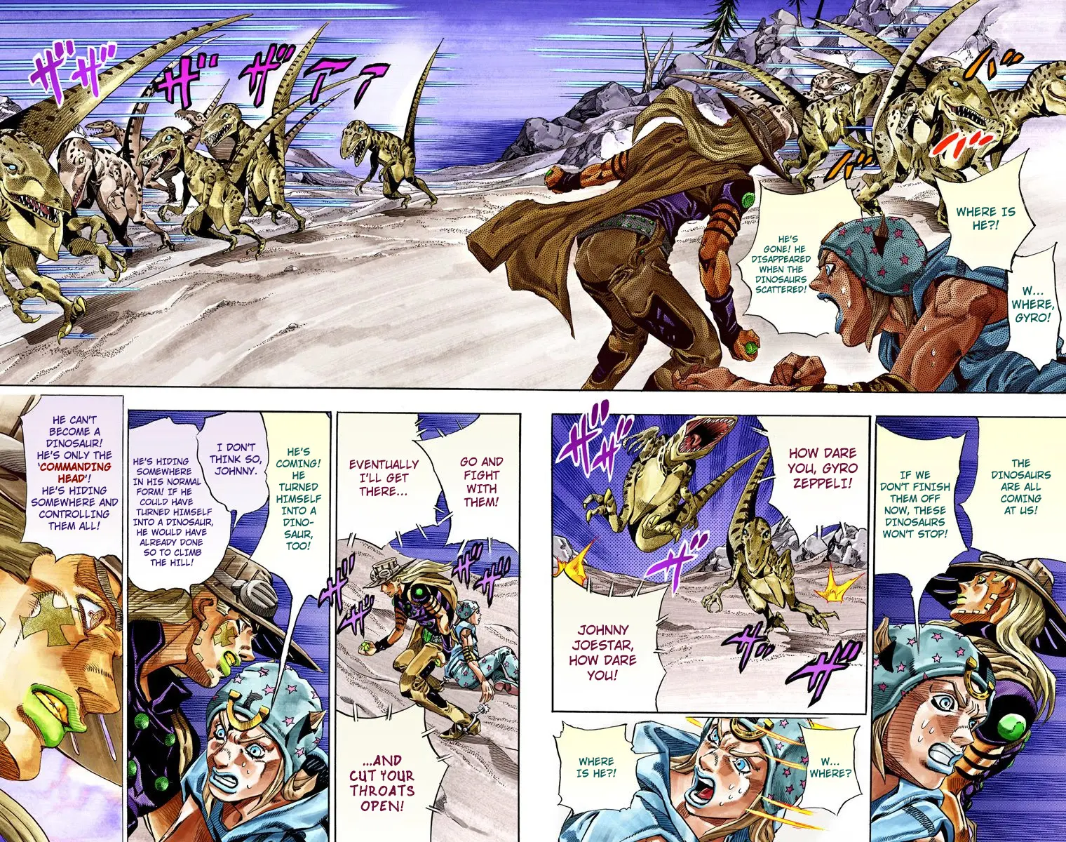 JoJo's Bizarre Adventure Steel Ball Run Colored Manga β Chapter 31 β Page 35