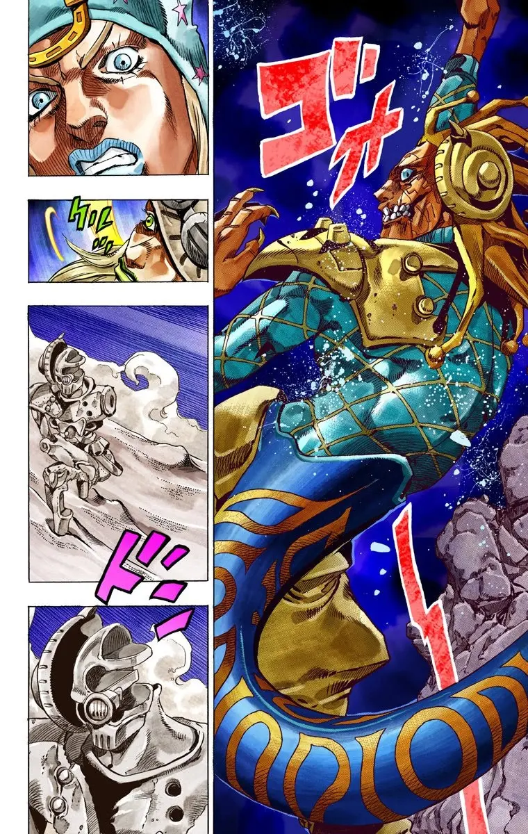 JoJo's Bizarre Adventure Steel Ball Run Colored Manga β Chapter 31 β Page 46