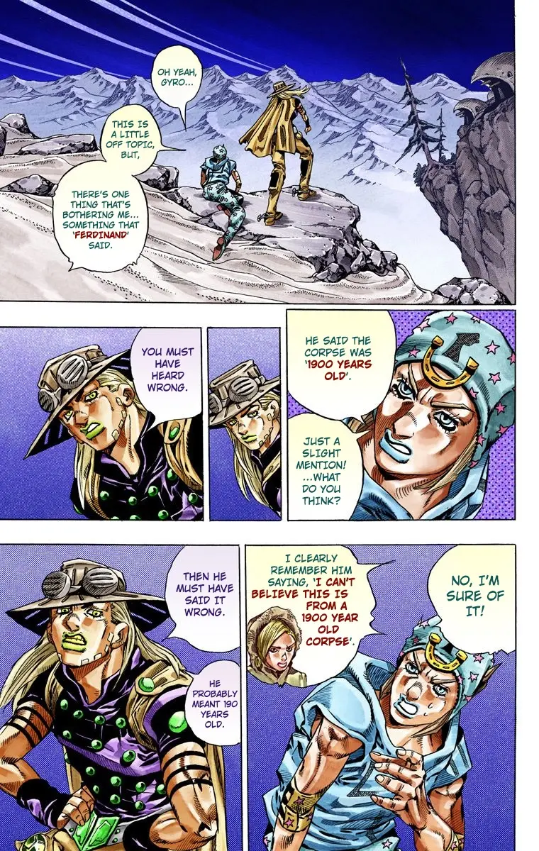 JoJo's Bizarre Adventure Steel Ball Run Colored Manga β Chapter 31 β Page 49