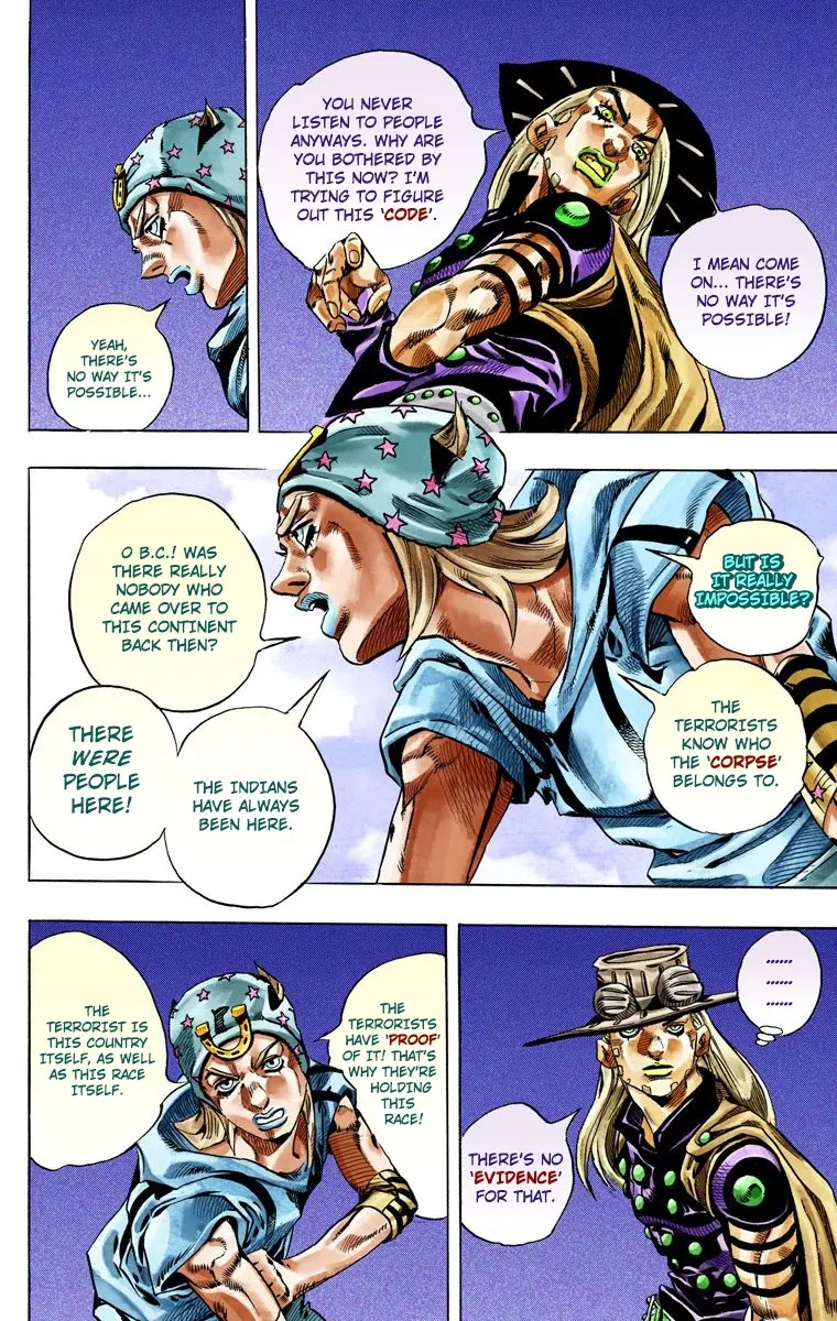 JoJo's Bizarre Adventure Steel Ball Run Colored Manga β Chapter 31 β Page 50