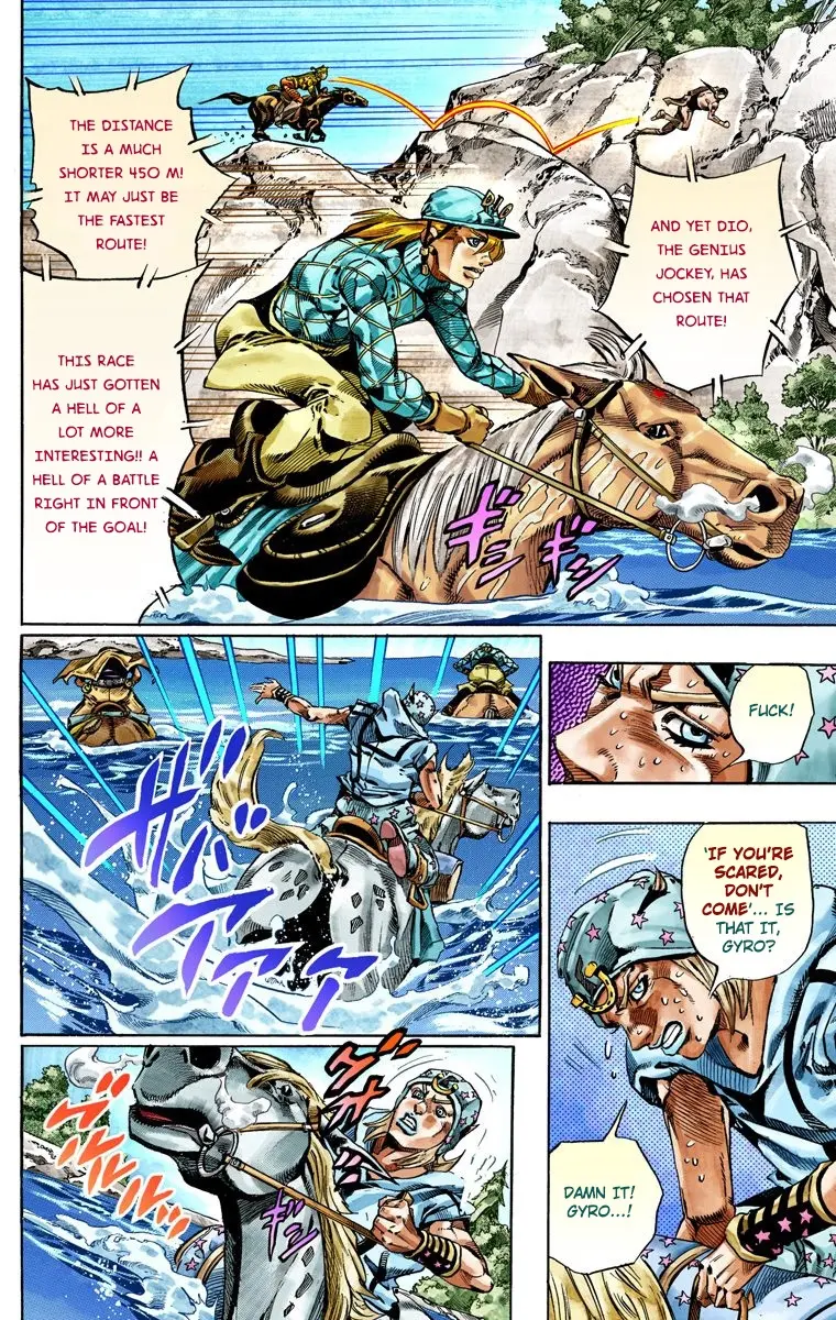 JoJo's Bizarre Adventure Steel Ball Run Colored Manga β Chapter 32 β Page 11