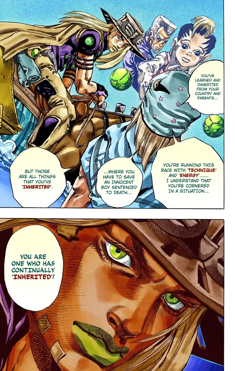 JoJo's Bizarre Adventure Steel Ball Run Colored Manga β Chapter 32 β Page 16
