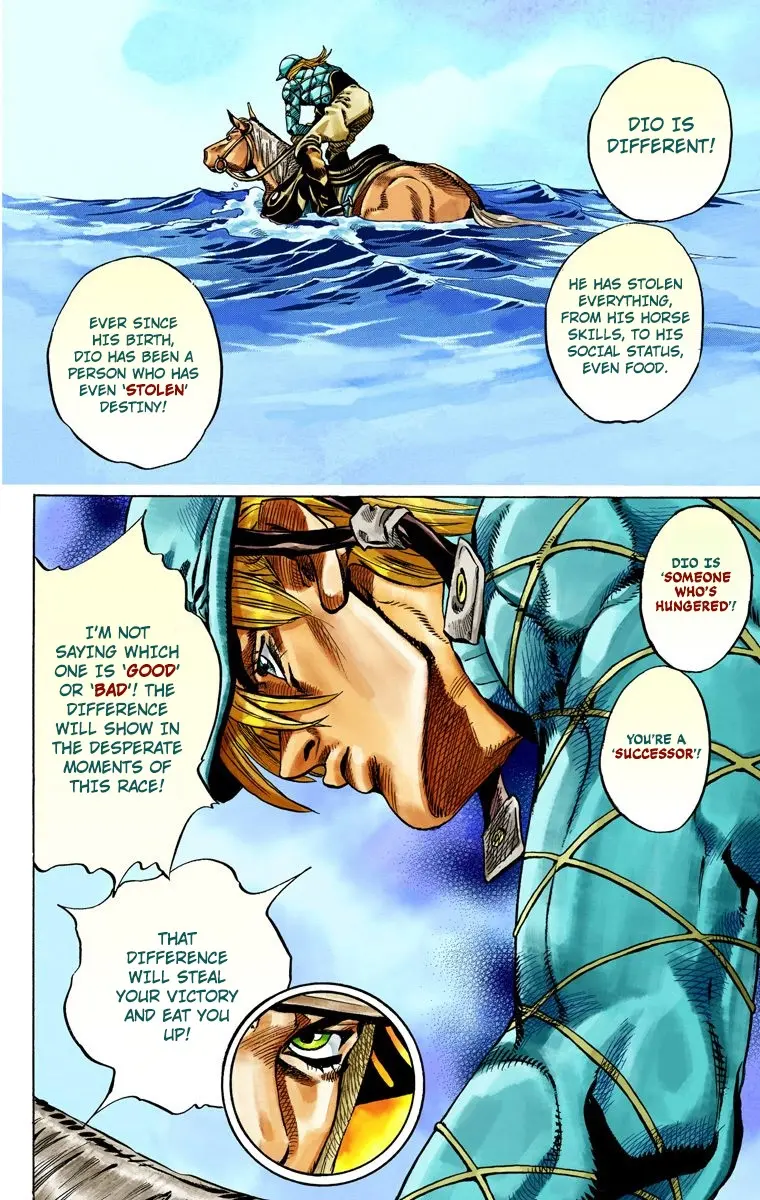 JoJo's Bizarre Adventure Steel Ball Run Colored Manga β Chapter 32 β Page 17