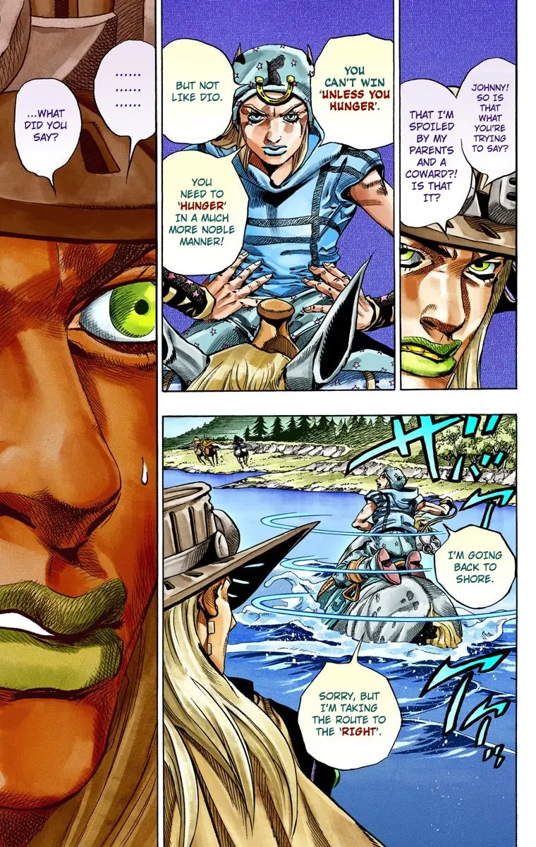 JoJo's Bizarre Adventure Steel Ball Run Colored Manga β Chapter 32 β Page 18