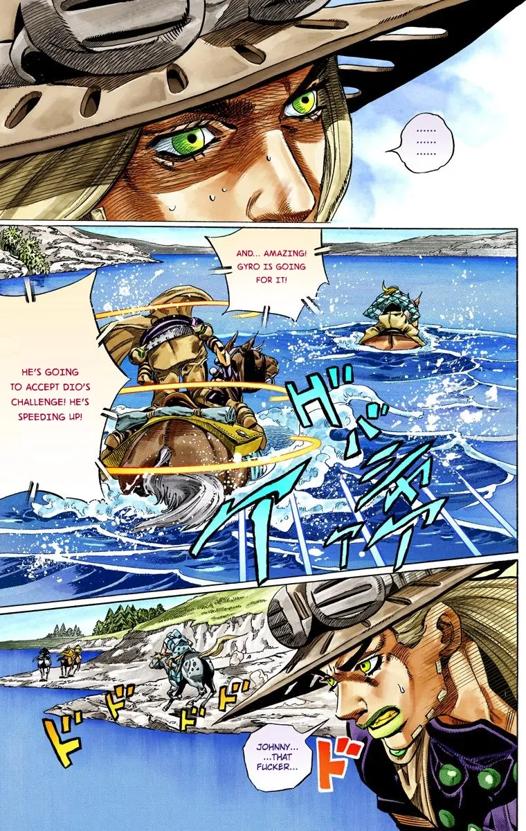 JoJo's Bizarre Adventure Steel Ball Run Colored Manga β Chapter 32 β Page 20