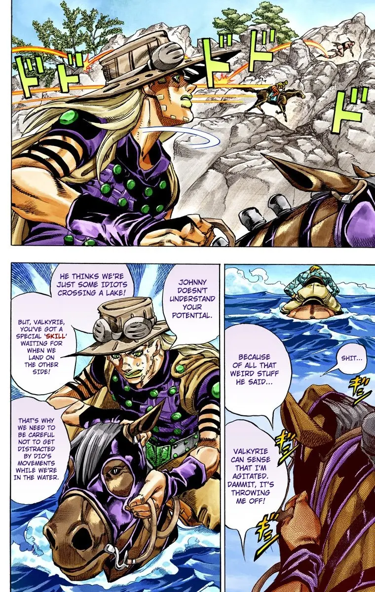 JoJo's Bizarre Adventure Steel Ball Run Colored Manga β Chapter 32 β Page 21