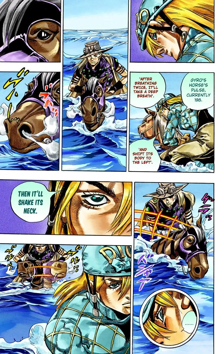 JoJo's Bizarre Adventure Steel Ball Run Colored Manga β Chapter 32 β Page 22
