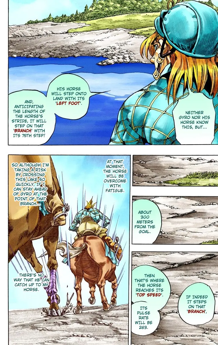 JoJo's Bizarre Adventure Steel Ball Run Colored Manga β Chapter 32 β Page 23