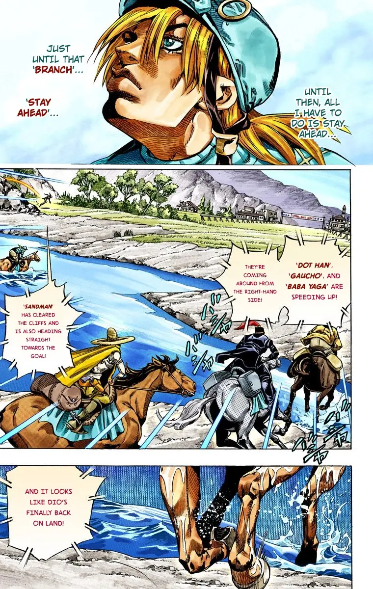 JoJo's Bizarre Adventure Steel Ball Run Colored Manga β Chapter 32 β Page 24