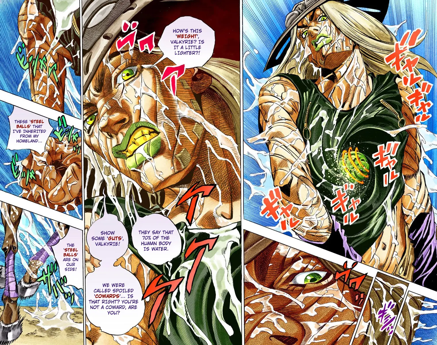 JoJo's Bizarre Adventure Steel Ball Run Colored Manga β Chapter 32 β Page 32
