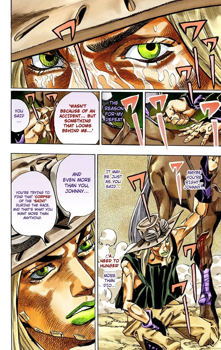 JoJo's Bizarre Adventure Steel Ball Run Colored Manga β Chapter 32 β Page 37