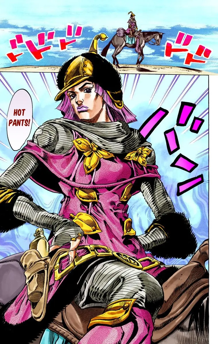 JoJo's Bizarre Adventure Steel Ball Run Colored Manga β Chapter 32 β Page 40
