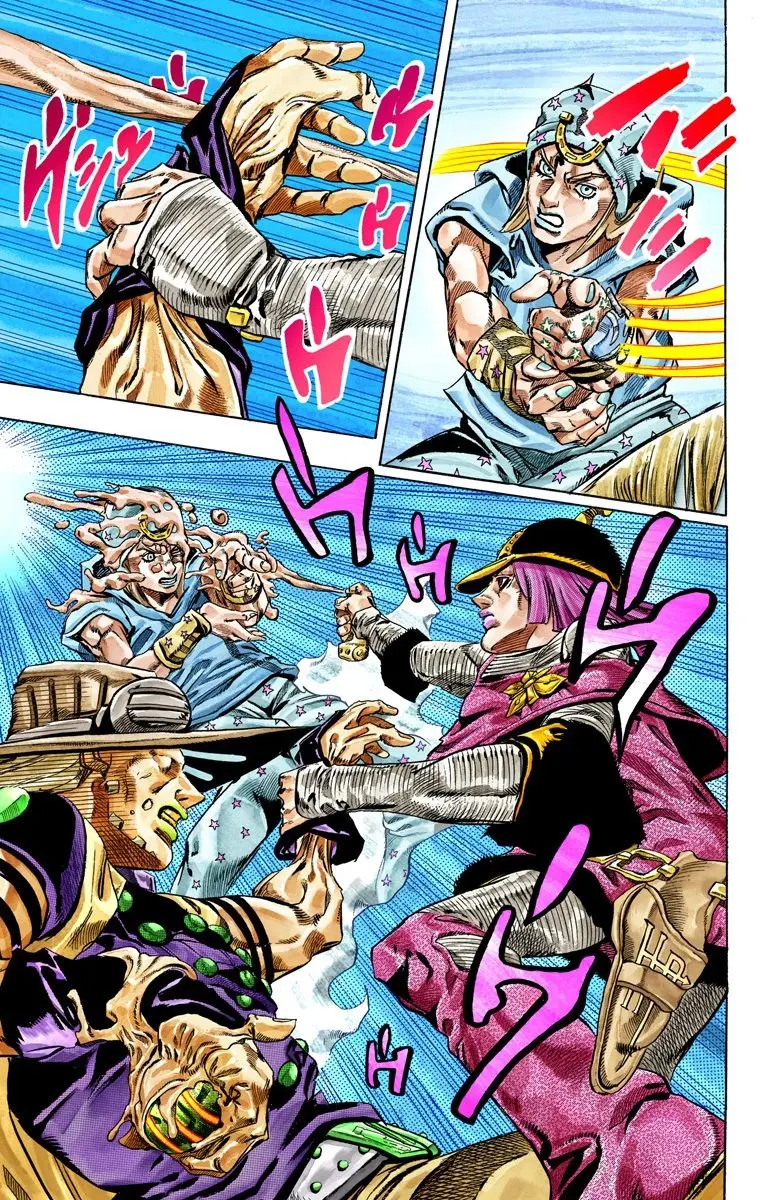 JoJo's Bizarre Adventure Steel Ball Run Colored Manga β Chapter 33 β Page 10