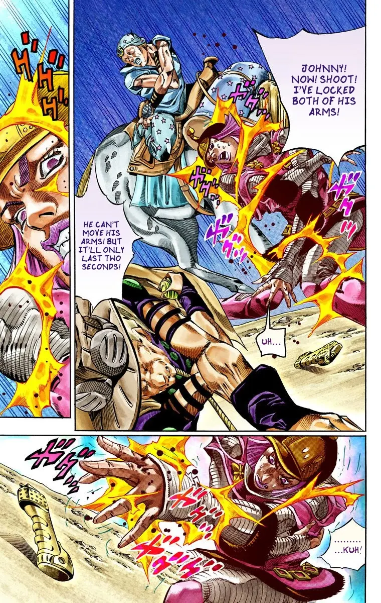 JoJo's Bizarre Adventure Steel Ball Run Colored Manga β Chapter 33 β Page 16