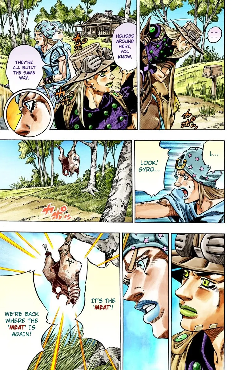 JoJo's Bizarre Adventure Steel Ball Run Colored Manga β Chapter 33 β Page 28