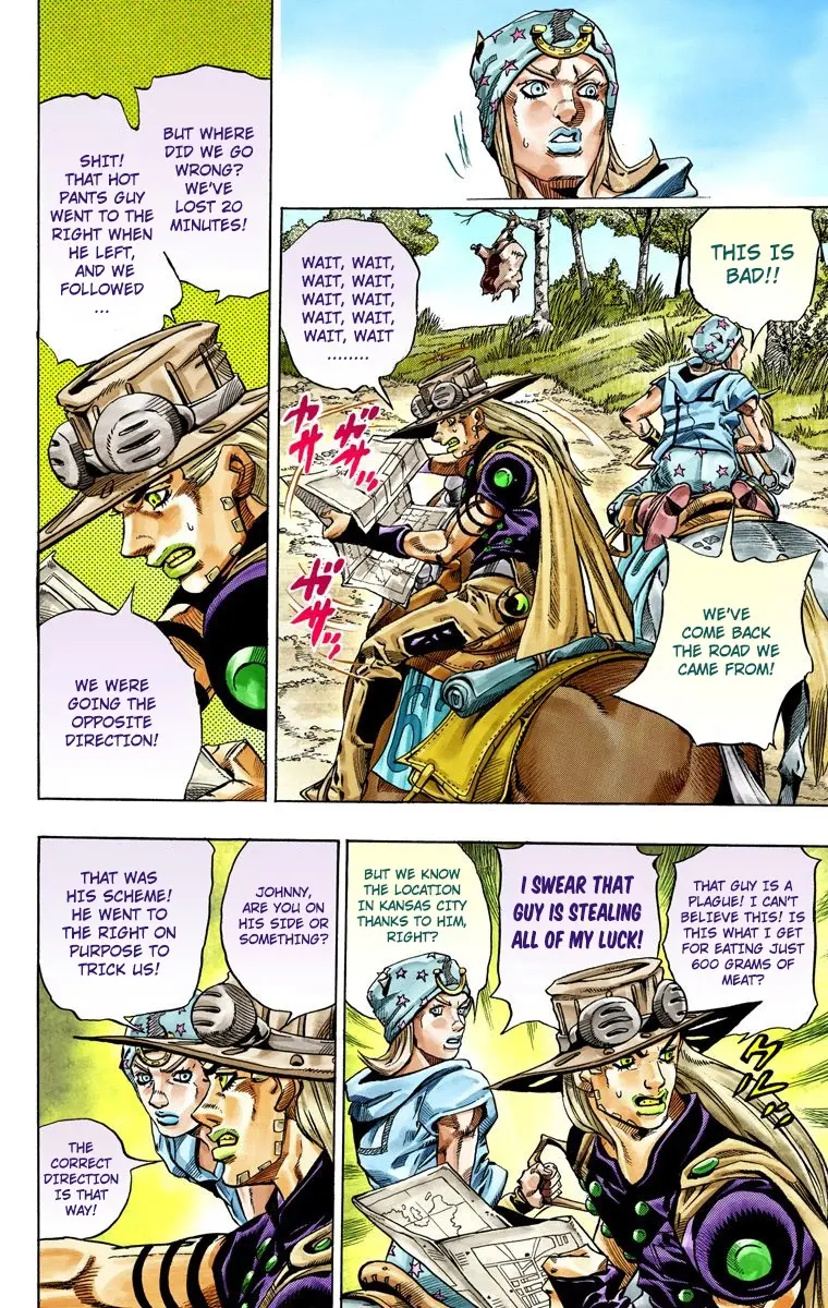 JoJo's Bizarre Adventure Steel Ball Run Colored Manga β Chapter 33 β Page 29