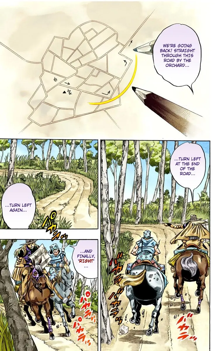 JoJo's Bizarre Adventure Steel Ball Run Colored Manga β Chapter 33 β Page 30