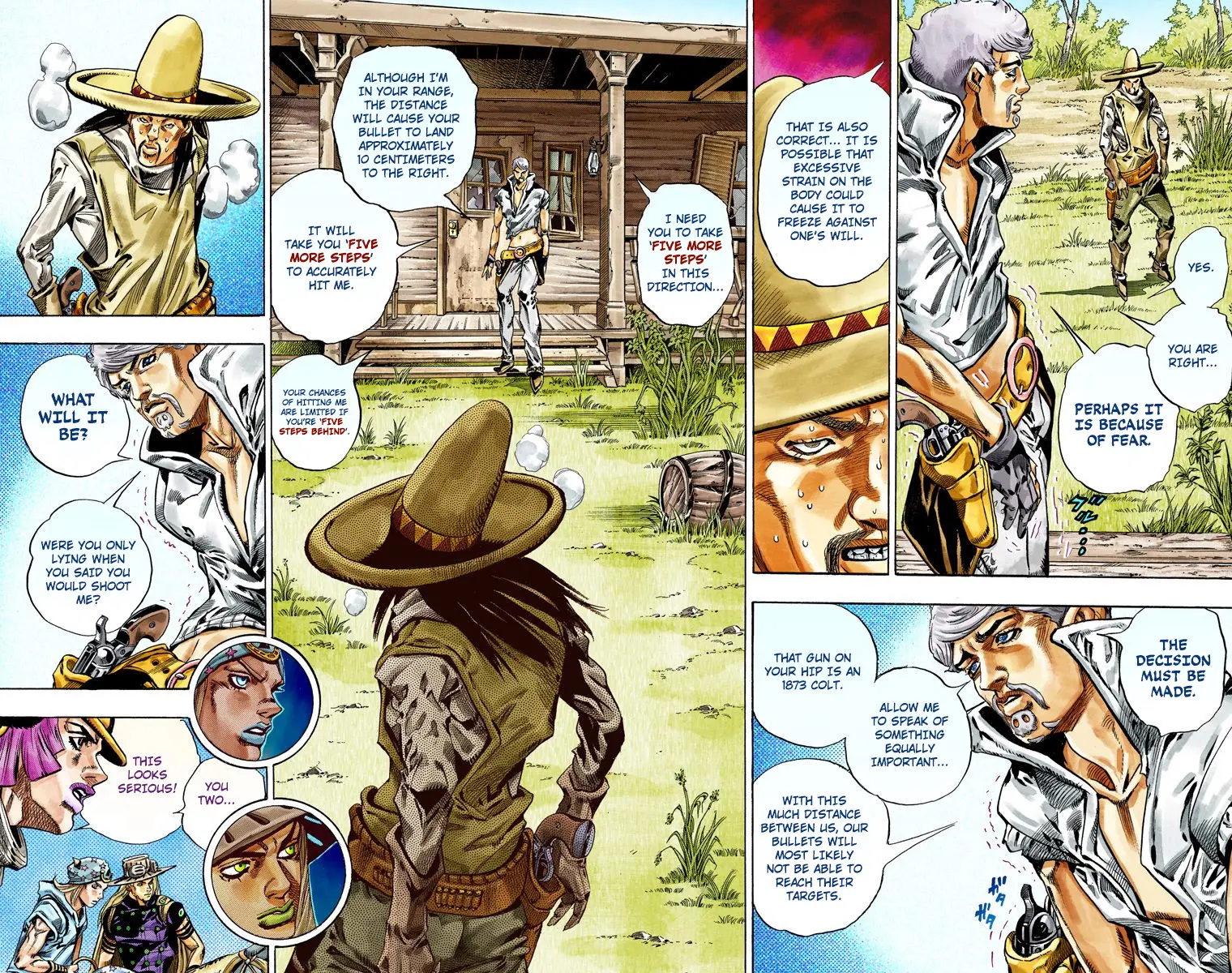 JoJo's Bizarre Adventure Steel Ball Run Colored Manga β Chapter 33 β Page 46