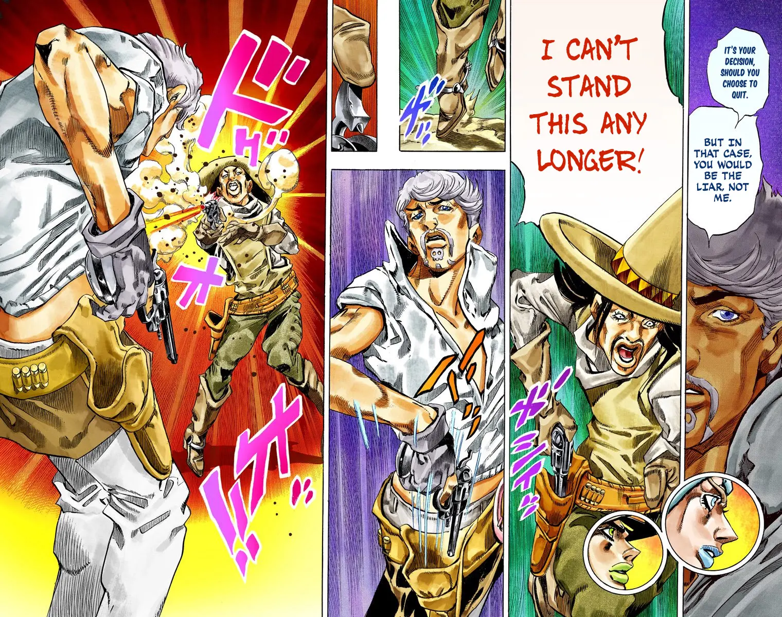 JoJo's Bizarre Adventure Steel Ball Run Colored Manga β Chapter 33 β Page 47